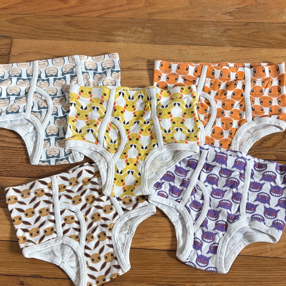 Hanna Andersson Pokémon underwear